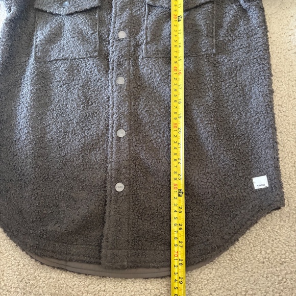 Vuori Women's Sycamore Shirt Jacket Color: DARK COCOA Size XXS - Picture 14 of 14